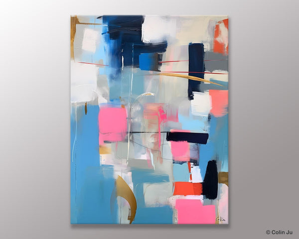 Modern Wall Art Paintings, Canvas Paintings for Bedroom, Contemporary Acrylic Painting on Canvas, Large Original Art, Buy Wall Art Online-artworkcanvas