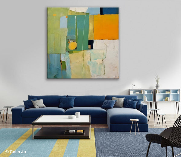 Original Modern Wall Paintings, Contemporary Canvas Art, Abstract Painting for Bedroom, Modern Acrylic Artwork, Heavy Texture Canavas Art-artworkcanvas