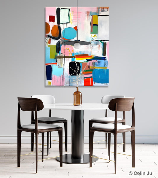 Original Acrylic Wall Art, Oversized Contemporary Acrylic Paintings, Abstract Canvas Paintings, Extra Large Canvas Painting for Living Room-artworkcanvas