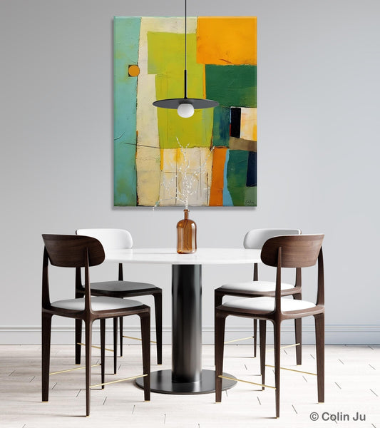 Simple Modern Wall Art, Oversized Contemporary Acrylic Paintings, Extra Large Canvas Painting for Living Room, Original Abstract Paintings-artworkcanvas