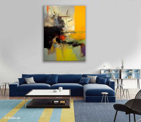 Large Wall Art Paintings for Living Room, Large Original Artwork, Contemporary Acrylic Painting on Canvas, Modern Canvas Art Paintings-artworkcanvas