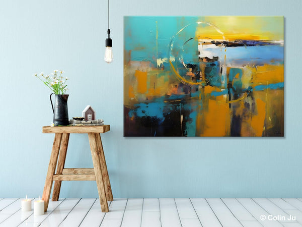 Oversized Canvas Paintings, Original Abstract Art, Hand Painted Canvas Art, Contemporary Acrylic Art, Huge Wall Art Ideas for Living Room-artworkcanvas
