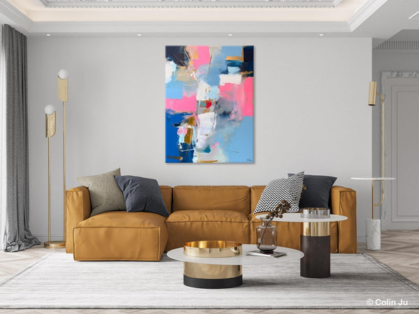 Large Art Painting for Living Room, Original Canvas Art, Contemporary Acrylic Painting on Canvas, Oversized Modern Abstract Wall Paintings-artworkcanvas