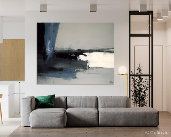 Extra Large Abstract Painting for Bedroom, Large Original Abstract Wall Art, Contemporary Acrylic Paintings, Abstract Paintings on Canvas-artworkcanvas