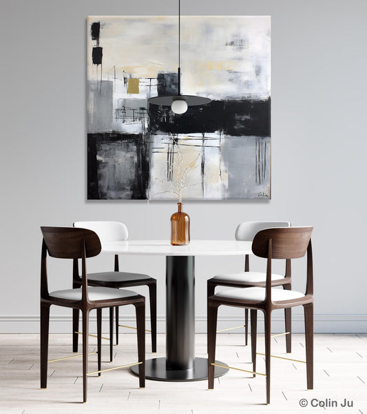 Contemporary Canvas Art for Bedroom, Modern Acrylic Artwork, Original Modern Paintings, Heavy Texture Canvas Art, Large Abstract Paintings-artworkcanvas
