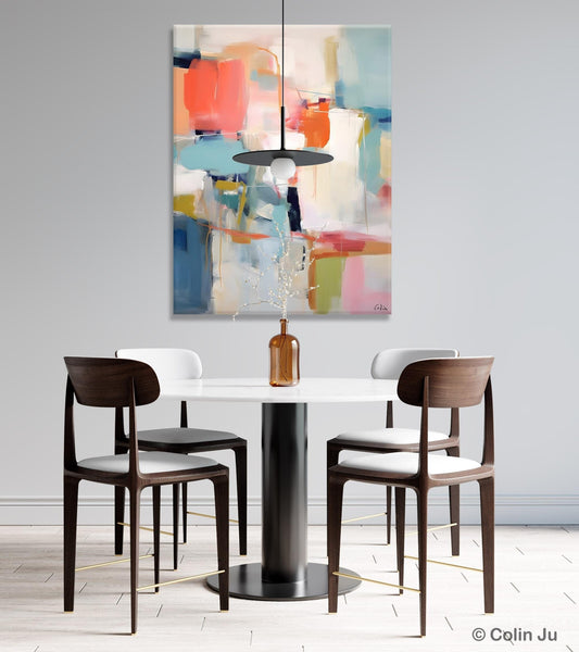 Large Wall Art Painting for Bedroom, Original Canvas Art, Contemporary Acrylic Painting on Canvas, Oversized Modern Abstract Wall Paintings-artworkcanvas
