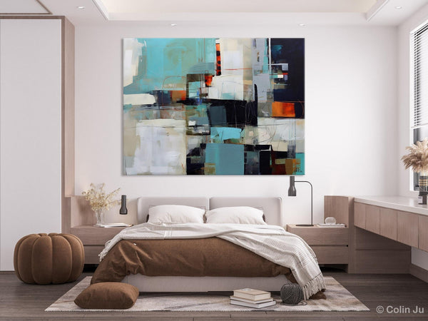 Extra Large Paintings for Dining Room, Abstract Wall Paintings, Hand Painted Canvas Art, Original Artowrk, Contemporary Wall Art Paintings-artworkcanvas