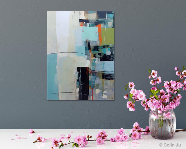 Abstract Wall Paintings, Large Contemporary Wall Art, Extra Large Paintings for Bedroom, Hand Painted Canvas Art, Original Modern Painting-artworkcanvas
