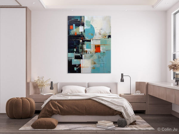 Contemporary Acrylic Painting on Canvas, Large Wall Art Painting for Bedroom, Original Canvas Art, Oversized Modern Abstract Wall Paintings-artworkcanvas