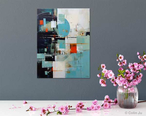 Contemporary Acrylic Painting on Canvas, Large Wall Art Painting for Bedroom, Original Canvas Art, Oversized Modern Abstract Wall Paintings-artworkcanvas