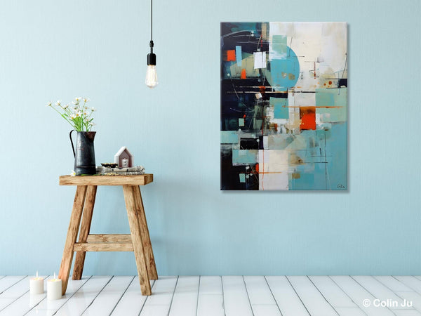 Contemporary Acrylic Painting on Canvas, Large Wall Art Painting for Bedroom, Original Canvas Art, Oversized Modern Abstract Wall Paintings-artworkcanvas