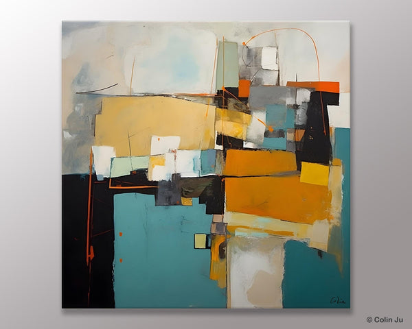 Contemporary Canvas Art for Living Room, Modern Acrylic Paintings, Original Modern Paintings, Extra Large Abstract Paintings on Canvas-artworkcanvas