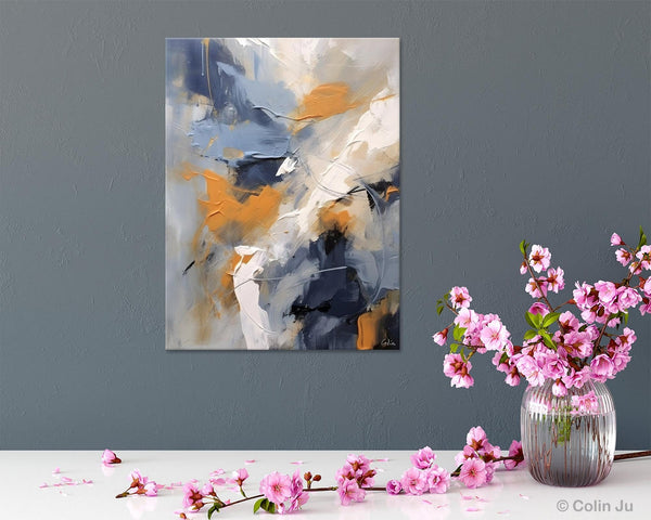 Contemporary Acrylic Paintings on Canvas, Large Wall Art Paintings for Bedroom, Oversized Abstract Wall Art Paintings, Original Abstract Art-artworkcanvas