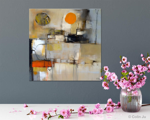 Large Abstract Art for Bedroom, Simple Modern Acrylic Art, Modern Original Abstract Art, Canvas Paintings for Sale, Contemporary Canvas Art-artworkcanvas