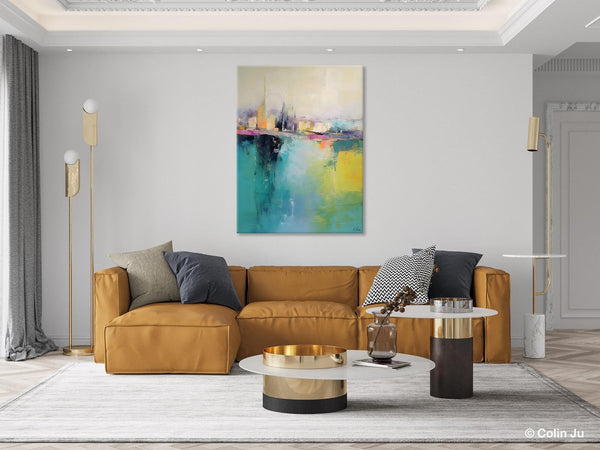 Large Wall Art Painting for Dining Room, Oversized Abstract Art Paintings,Original Canvas Artwork, Contemporary Acrylic Painting on Canvas-artworkcanvas