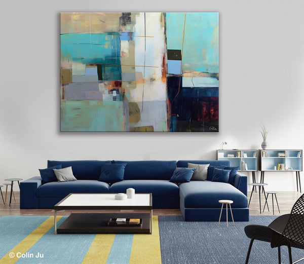 Hand Painted Original Canvas Wall Art, Large Canvas Art Painting for Bedroom, Huge Modern Abstract Paintings, Contemporary Acrylic Paintings-artworkcanvas