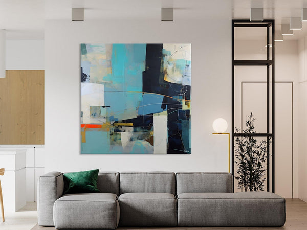 Original Abstract Wall Art, Contemporary Canvas Art, Simple Canvas Paintings, Large Abstract Art for Bedroom, Modern Acrylic Art for Sale-artworkcanvas