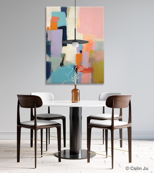 Original Abstract Art, Contemporary Acrylic Art on Canvas, Large Wall Art Painting for Bedroom, Oversized Modern Abstract Wall Paintings-artworkcanvas