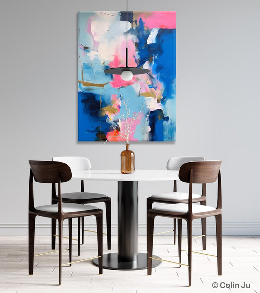 Large Abstract Painting for Bedroom, Oversized Canvas Wall Art Paintings, Original Modern Artwork, Contemporary Acrylic Painting on Canvas-artworkcanvas