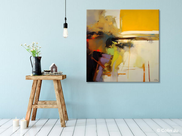 Large Abstract Art for Bedroom, Modern Acrylic Art, Modern Original Abstract Art, Simple Canvas Paintings for Sale, Contemporary Canvas Art-artworkcanvas