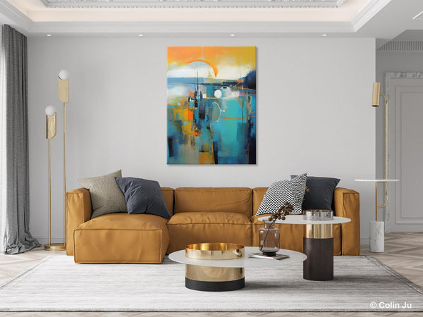 Extra Large Modern Canvas Art for Bedroom, Original Art Paintings, Large Paintings for Sale, Hand Painted Canvas Art, Acrylic Art on Canvas-artworkcanvas