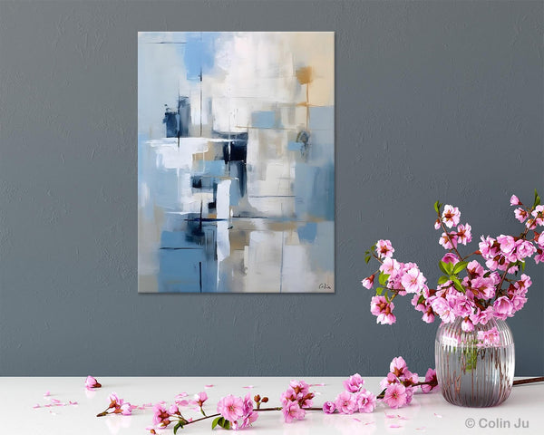 Hand Painted Acrylic Painting on Canvas, Large Modern Canvas Art, Original Abstract Art Paintings, Large Wall Art Painting for Dining Room-artworkcanvas