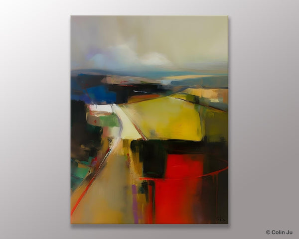 Oversized Abstract Wall Art Paintings, Large Wall Paintings for Bedroom, Contemporary Abstract Paintings on Canvas, Original Abstract Art-artworkcanvas