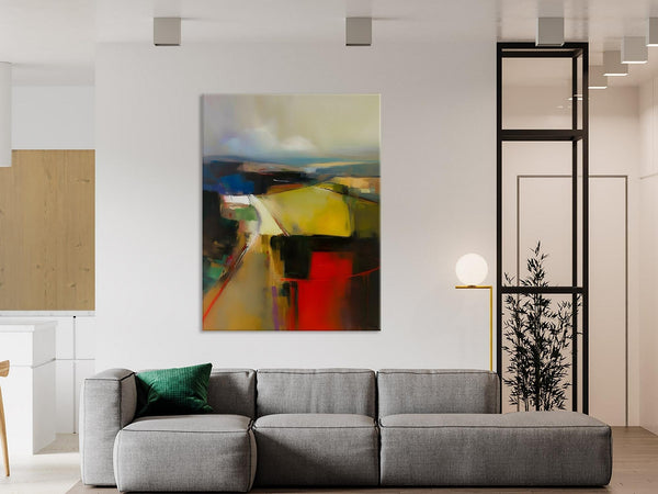Oversized Abstract Wall Art Paintings, Large Wall Paintings for Bedroom, Contemporary Abstract Paintings on Canvas, Original Abstract Art-artworkcanvas