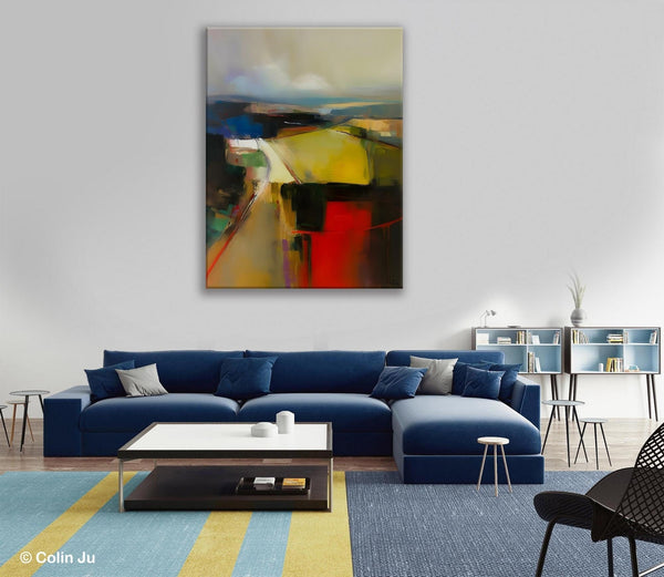 Oversized Abstract Wall Art Paintings, Large Wall Paintings for Bedroom, Contemporary Abstract Paintings on Canvas, Original Abstract Art-artworkcanvas
