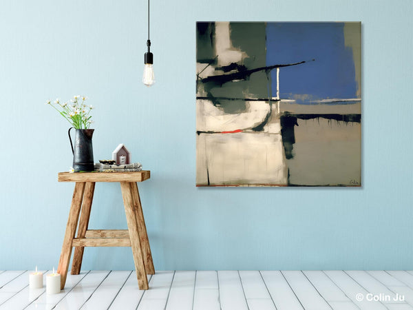 Original Abstract Art for Living Room, Contemporary Wall Art on Canvas, Extra Large Abstract Art for Bedroom, Modern Acrylic Art for Sale-artworkcanvas