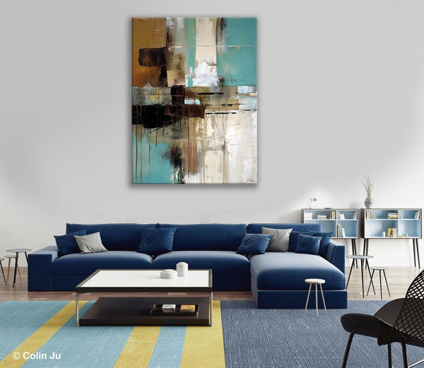 Hand Painted Canvas Art, Modern Paintings, Extra Large Paintings for Living Room, Large Contemporary Wall Art, Original Abstract Painting-artworkcanvas
