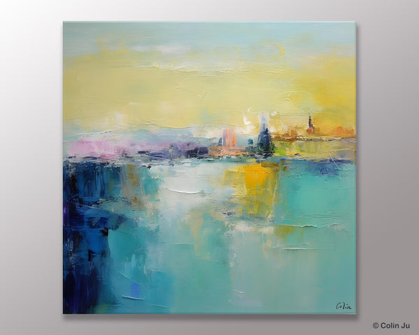 Modern Canvas Paintings, Contemporary Canvas Art, Original Modern Wall Art, Modern Acrylic Artwork, Large Abstract Painting for Bedroom-artworkcanvas