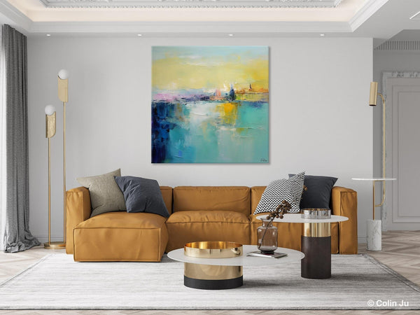 Modern Canvas Paintings, Contemporary Canvas Art, Original Modern Wall Art, Modern Acrylic Artwork, Large Abstract Painting for Bedroom-artworkcanvas