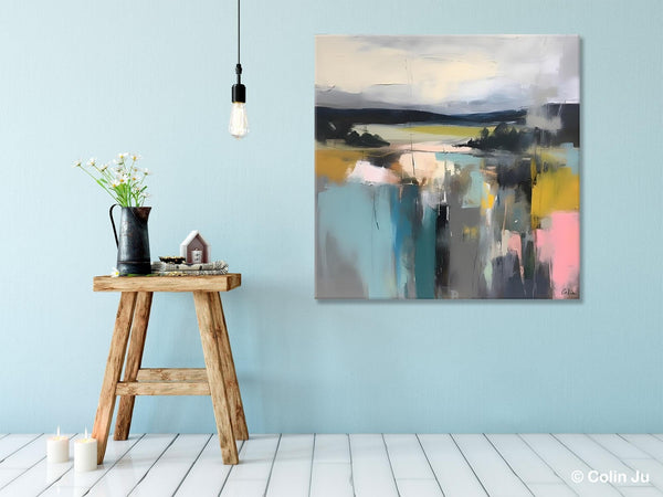 Contemporary Canvas Art, Original Modern Wall Art, Modern Acrylic Artwork, Modern Canvas Paintings, Large Abstract Painting for Bedroom-artworkcanvas