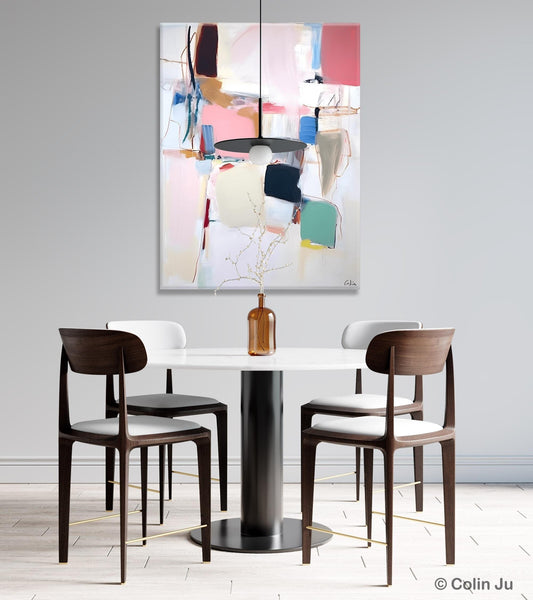 Abstract Painting on Canvas, Contemporary Acrylic Paintings, Extra Large Canvas Painting for Bedroom, Original Abstract Wall Art for Sale-artworkcanvas