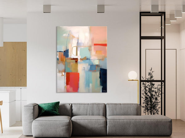 Contemporary Acrylic Painting on Canvas, Large Wall Art Painting for Living Room, Original Canvas Art, Modern Abstract Wall Paintings-artworkcanvas
