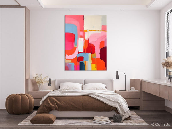 Contemporary Acrylic Painting on Canvas, Simple Abstract Art, Large Painting for Dining Room, Original Canvas Artwork, Wall Art Paintings-artworkcanvas
