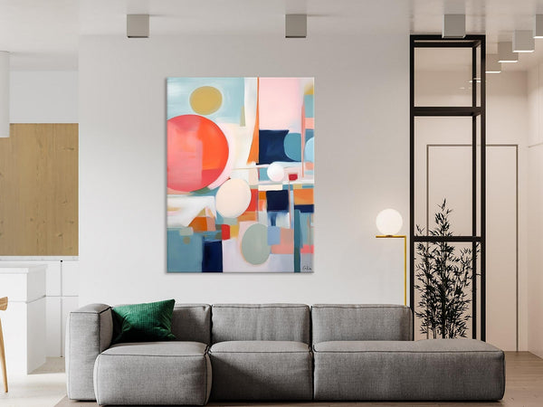 Large Contemporary Wall Art, Acrylic Painting on Canvas, Extra Large Paintings for Dining Room, Modern Paintings, Original Abstract Painting-artworkcanvas