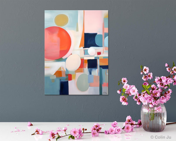 Large Contemporary Wall Art, Acrylic Painting on Canvas, Extra Large Paintings for Dining Room, Modern Paintings, Original Abstract Painting-artworkcanvas