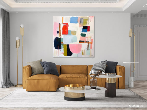 Modern Canvas Paintings, Large Abstract Painting for Bedroom, Original Abstract Wall Art, Modern Acrylic Artwork, Contemporary Canvas Art-artworkcanvas