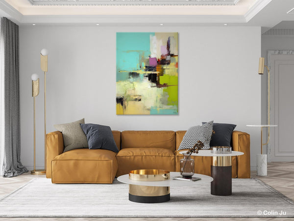 Contemporary Wall Art Paintings, Extra Large Original Art, Abstract Landscape Artwork, Landscape Painting on Canvas, Hand Painted Canvas Art-artworkcanvas