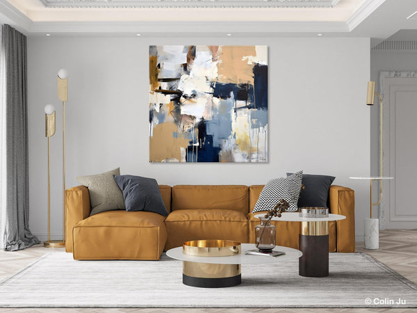 Large Wall Art for Bedroom, Abstract Modern Acrylic Art, Canvas Paintings for Sale, Modern Original Abstract Art, Contemporary Canvas Art-artworkcanvas