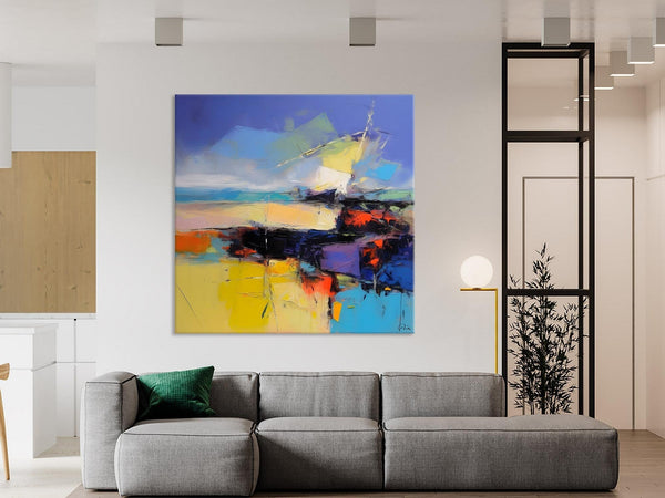 Modern Acrylic Artwork, Buy Art Paintings Online, Contemporary Canvas Art, Original Modern Paintings, Large Abstract Painting for Bedroom-artworkcanvas