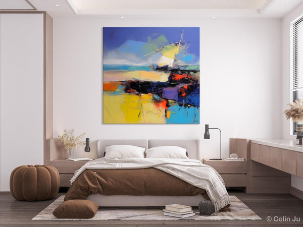 Modern Acrylic Artwork, Buy Art Paintings Online, Contemporary Canvas Art, Original Modern Paintings, Large Abstract Painting for Bedroom-artworkcanvas