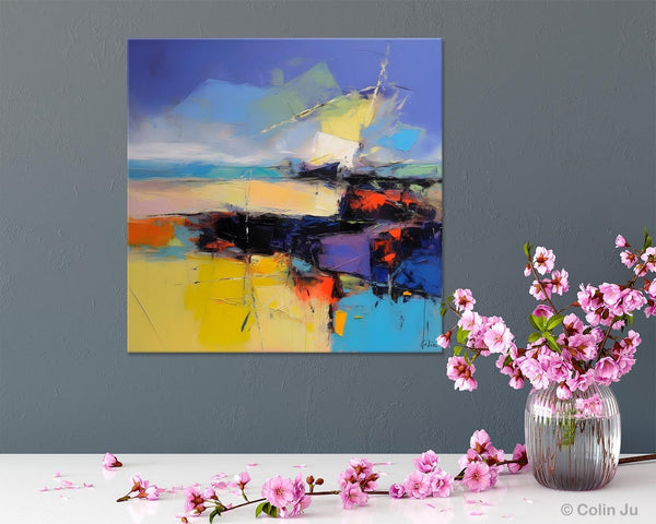 Modern Acrylic Artwork, Buy Art Paintings Online, Contemporary Canvas Art, Original Modern Paintings, Large Abstract Painting for Bedroom-artworkcanvas