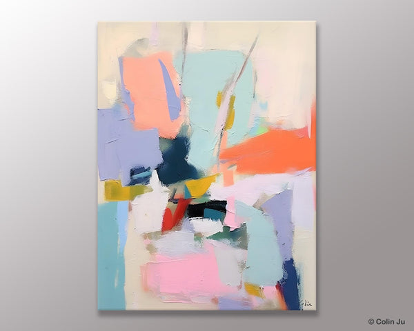 Original Artowrk, Abstract Wall Paintings, Hand Painted Canvas Art, Extra Large Paintings for Dining Room, Contemporary Wall Art Paintings-artworkcanvas