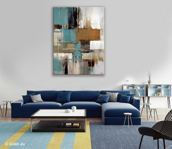 Large Paintings for Sale, Large Modern Canvas Art for Bedroom, Original Wall Art Paintings, Hand Painted Canvas Art, Acrylic Art on Canvas-artworkcanvas