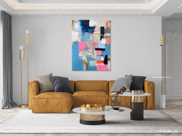 Modern Wall Art Paintings, Canvas Paintings for Bedroom, Contemporary Acrylic Painting on Canvas, Large Original Art, Buy Wall Art Online-artworkcanvas