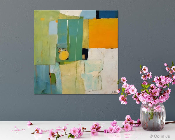 Original Modern Wall Paintings, Contemporary Canvas Art, Abstract Painting for Bedroom, Modern Acrylic Artwork, Heavy Texture Canavas Art-artworkcanvas