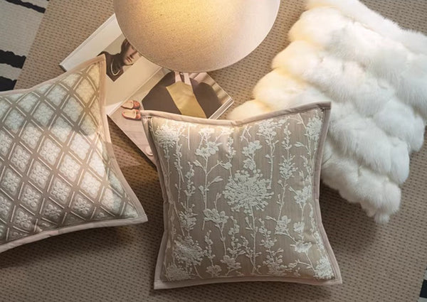 Living Room Decorative Throw Pillows, Modern Decorative Pillow Cover, Decorative Pillow Arrangement Ideas for Couch, Modern Sofa Pillows-artworkcanvas